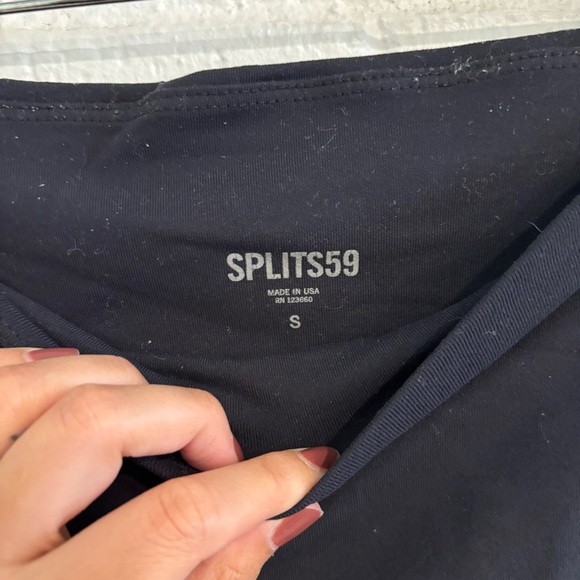 Splits59 black yoga pants - Picture 3 of 4
